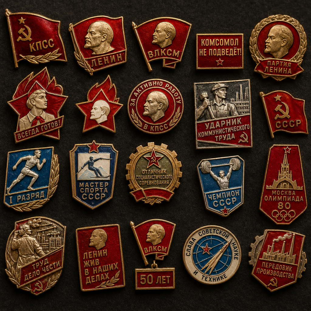 Soviet Badges & Pins