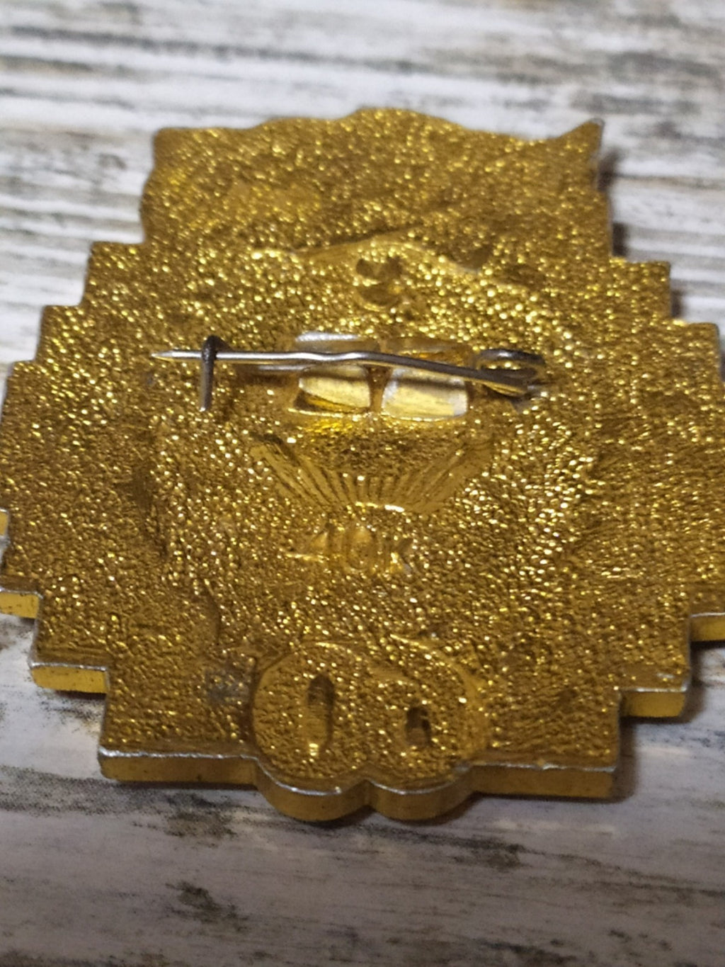 Old Soviet 60th anniversary pin back