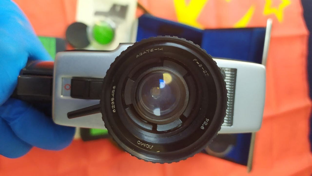 LOMO Agat-14 f2.8 9-27mm zoom lens on a Soviet 8mm movie camera – detail 19