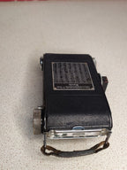 Pre-war German camera with Baldini embossing on the leatherette – detail 10