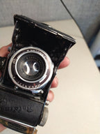 Meritar 50mm f/2.9 lens and Prontor II shutter on the Baldini – detail 24