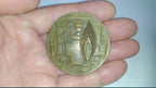 Soviet era table medal weighing 44.93 g on digital scales