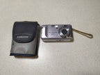 Canon PowerShot A410 silver compact digital camera with built-in flash