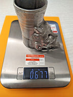 Horned smiling devil face on the cast metal desk decor – detail 11