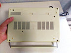 Vintage USSR portable tape recorder, front controls – detail 5