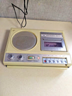 Elektronika 302 cassette recorder rear factory stamp 1988 – detail 9