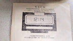 USSR digital desk clock showing all display segments working – detail 10