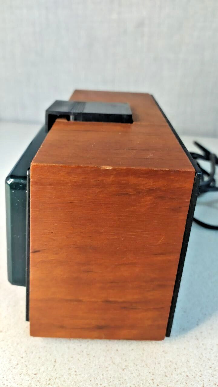 USSR digital desk clock showing all display segments working