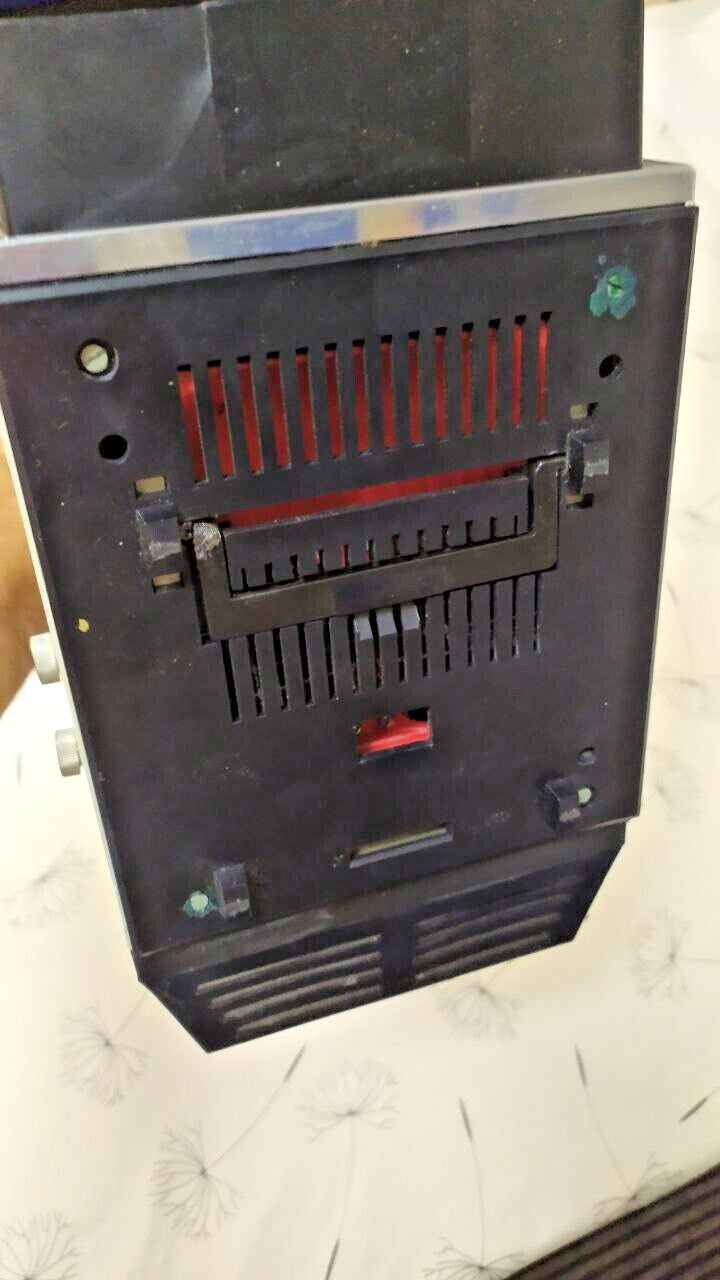 Soviet black-and-white portable television with space age styling – detail 11