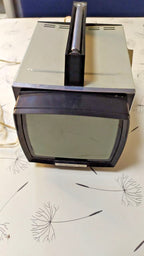 Back panel of the Elektronika VL-100 with power ports and switches