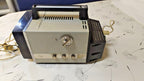 Telescopic antenna and handle on a vintage Soviet portable TV