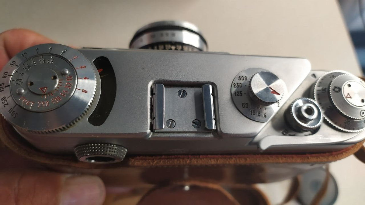 Industar-61 2.8/52 lanthanum glass lens on a Soviet 35mm camera – detail 6