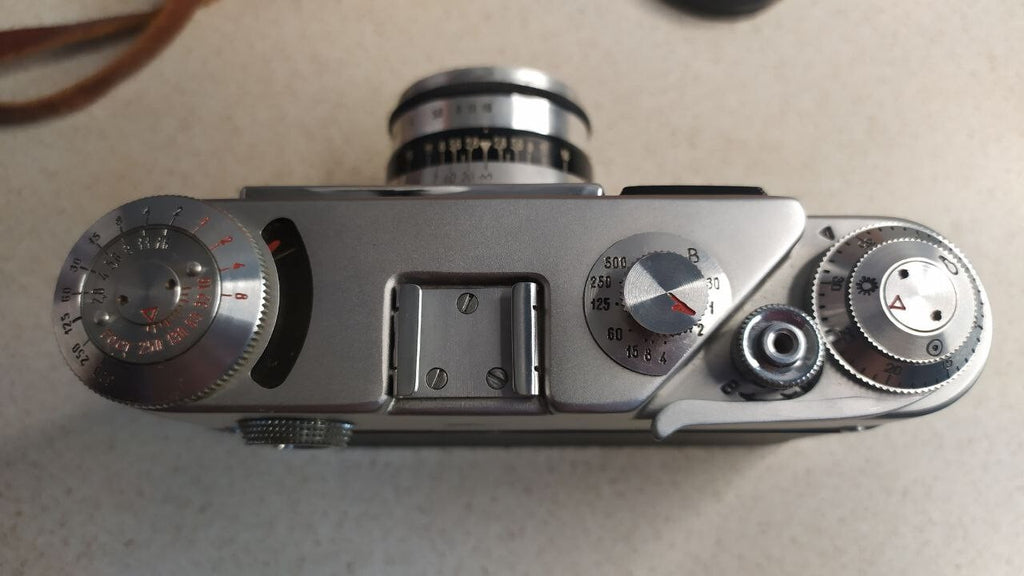 Industar-61 2.8/52 lanthanum glass lens on a Soviet 35mm camera – detail 9