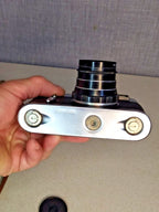 Industar-61 L/D 2.8/55 lanthanum glass lens on a Soviet camera – detail 6