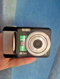 Fujifilm FinePix A850 CCD digital camera in black with Fujinon 3x zoom lens