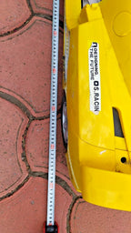 Large yellow toy supercar with Shooter and Top Speed decals – detail 8