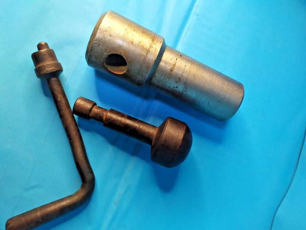 Handmade industrial steel lock with thick body and two special keys