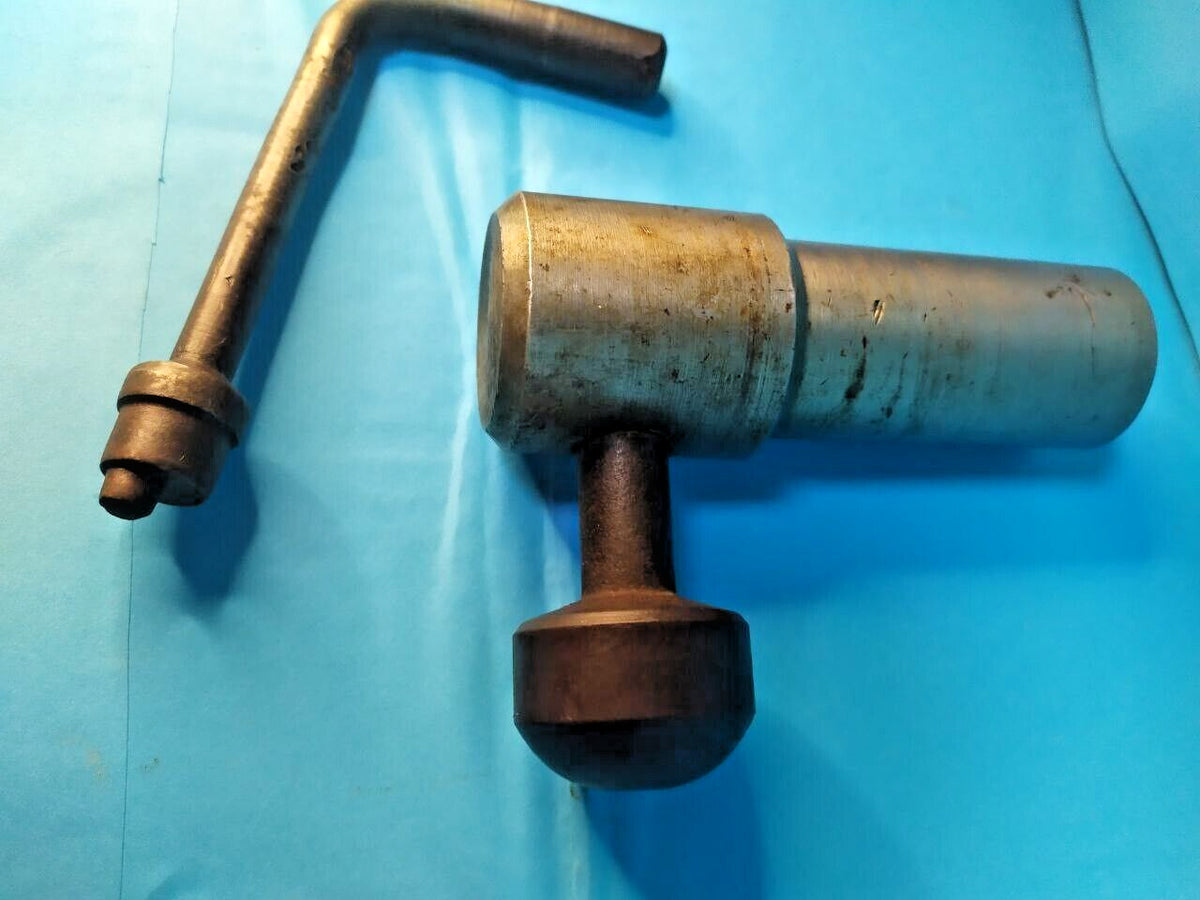 Two special tools used to operate the secret garage lock