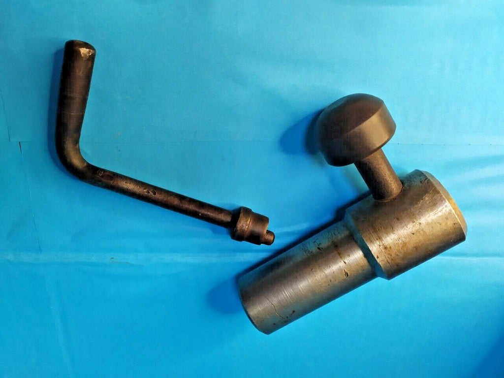 Industrial steampunk style lock made of solid steel – detail 7