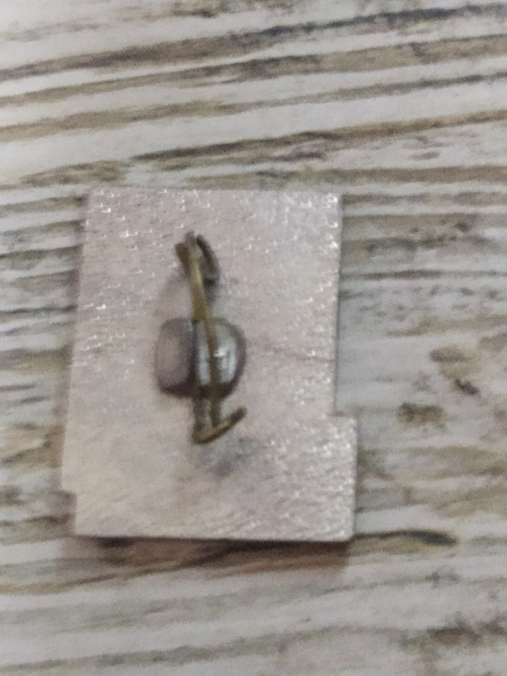 Old Soviet Iskra pin reverse and fastening