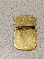 Reverse of a Soviet Komsomol anniversary badge