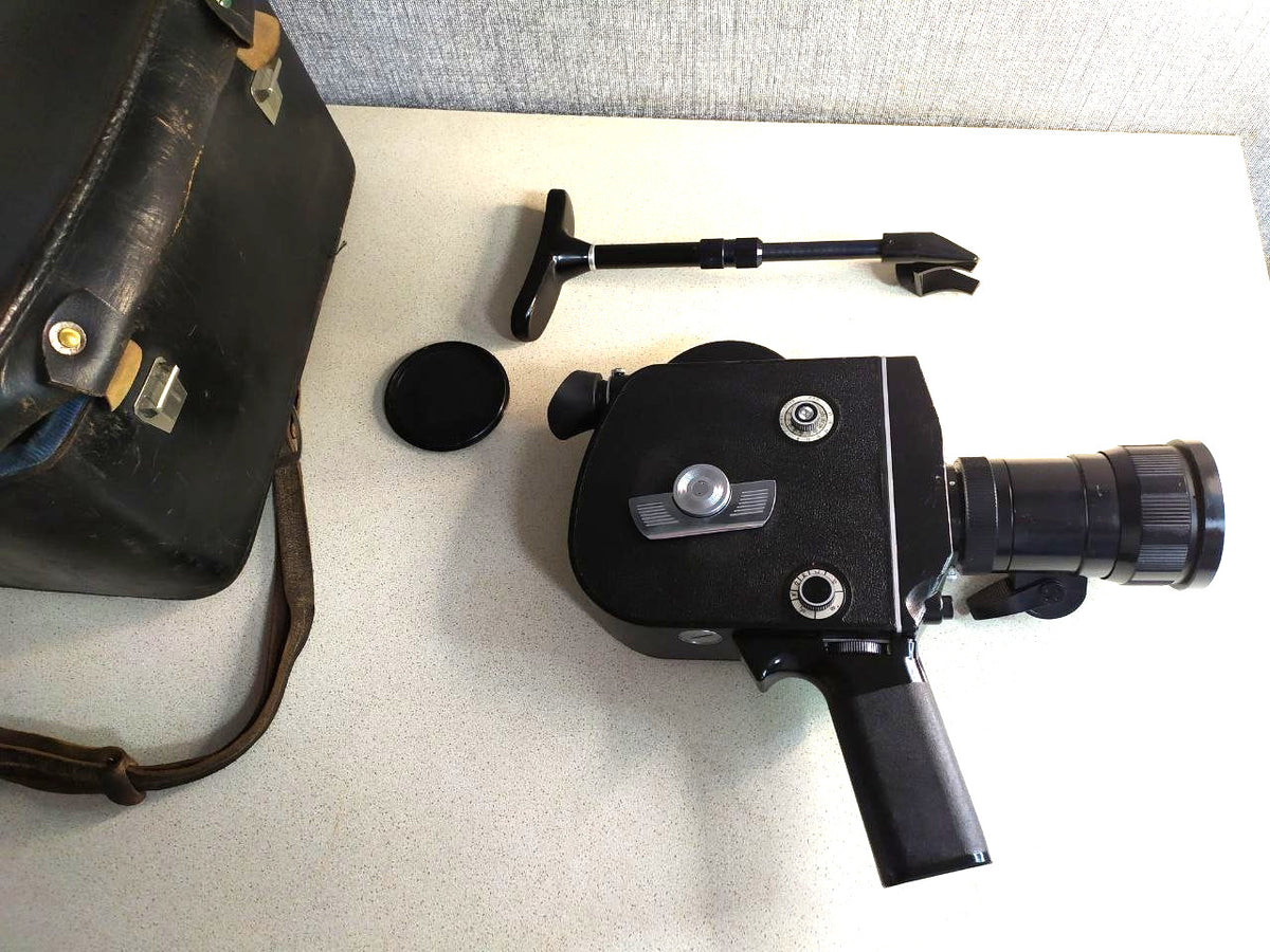 Black Krasnogorsk-3 camera body, KMZ Zenit, front – detail 14