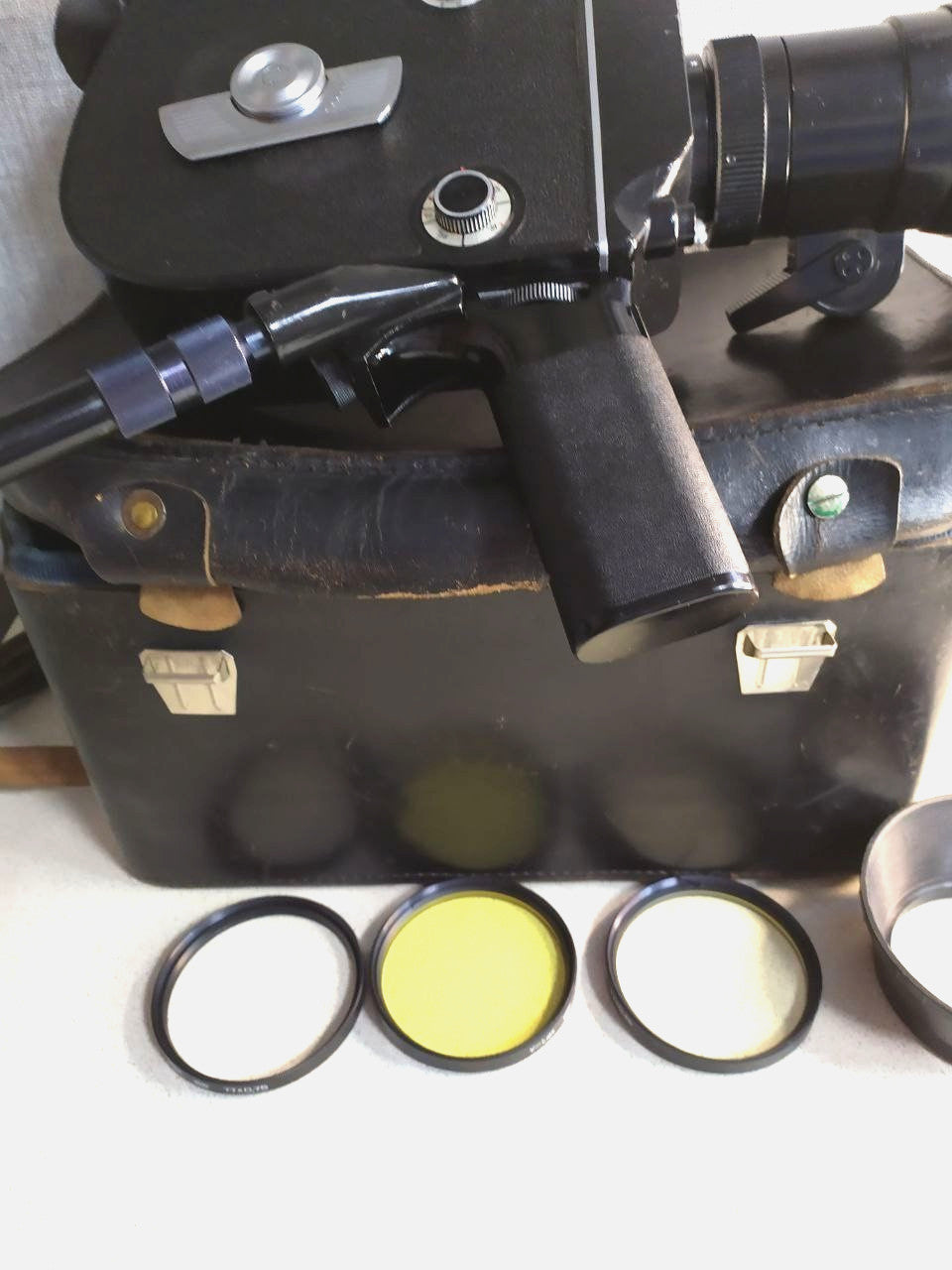 Black Krasnogorsk-3 camera body, KMZ Zenit, front