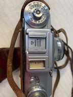 Black Soviet Kyiv-4 camera body, made in Ukraine – detail 11