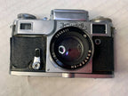 Black Soviet Kyiv-4 camera body, made in Ukraine