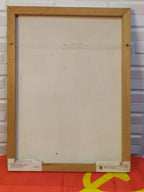 Soviet canvas reproduction of Brodsky painting stretched over a wooden frame – detail 14