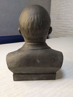 Soviet statue of Lenin on its base, 20.5 cm tall