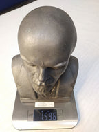 Soviet bust of Lenin back with inscription dated May 17, 1985 – detail 9