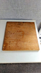 Soviet wood intarsia wall panel edge showing minor scuffs – detail 9