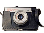 Smena 8M ussr film camera body, black and silver