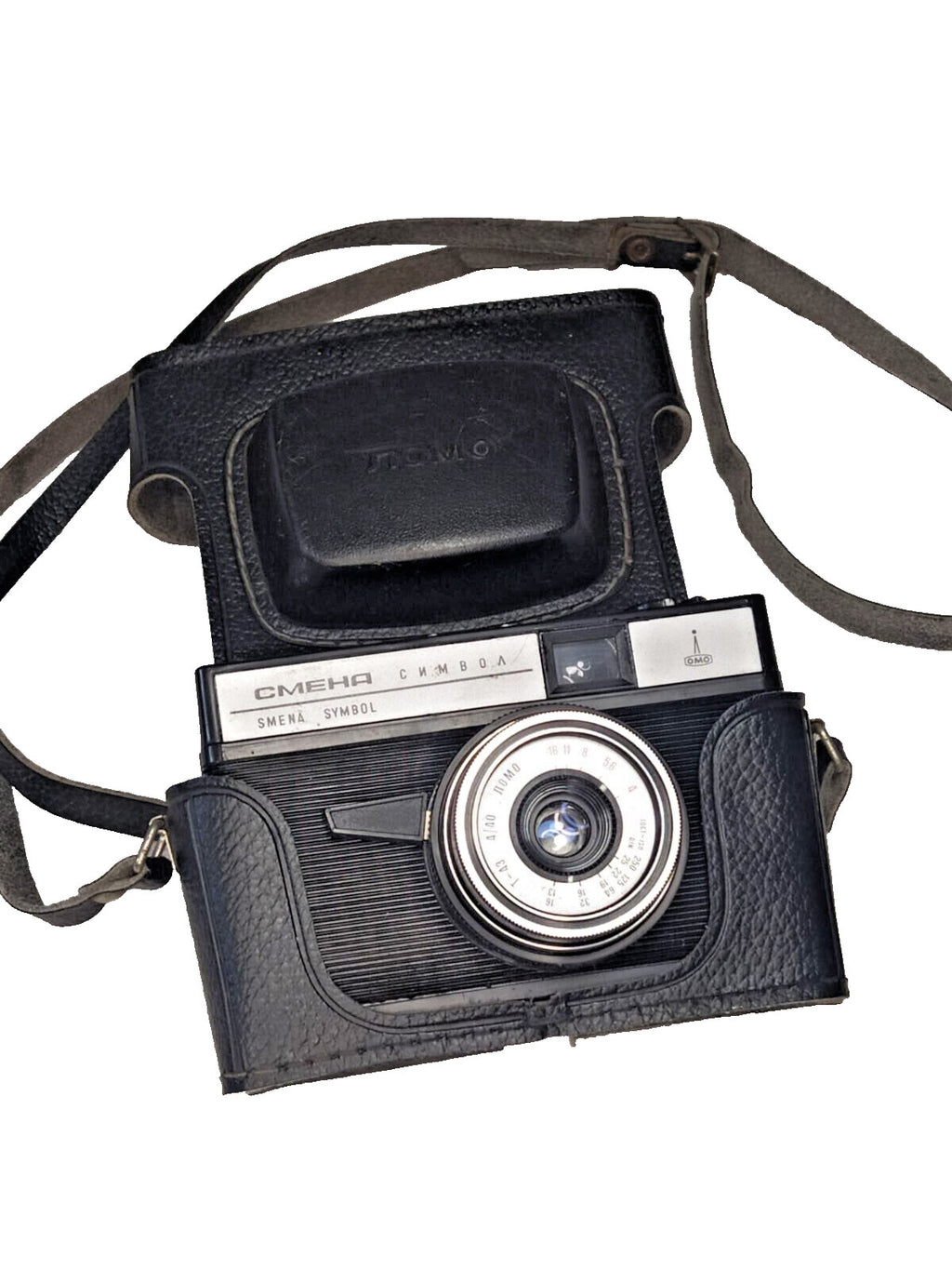 LOMO Smena Symbol Soviet 35mm film camera with T-43 40mm f/4 lens