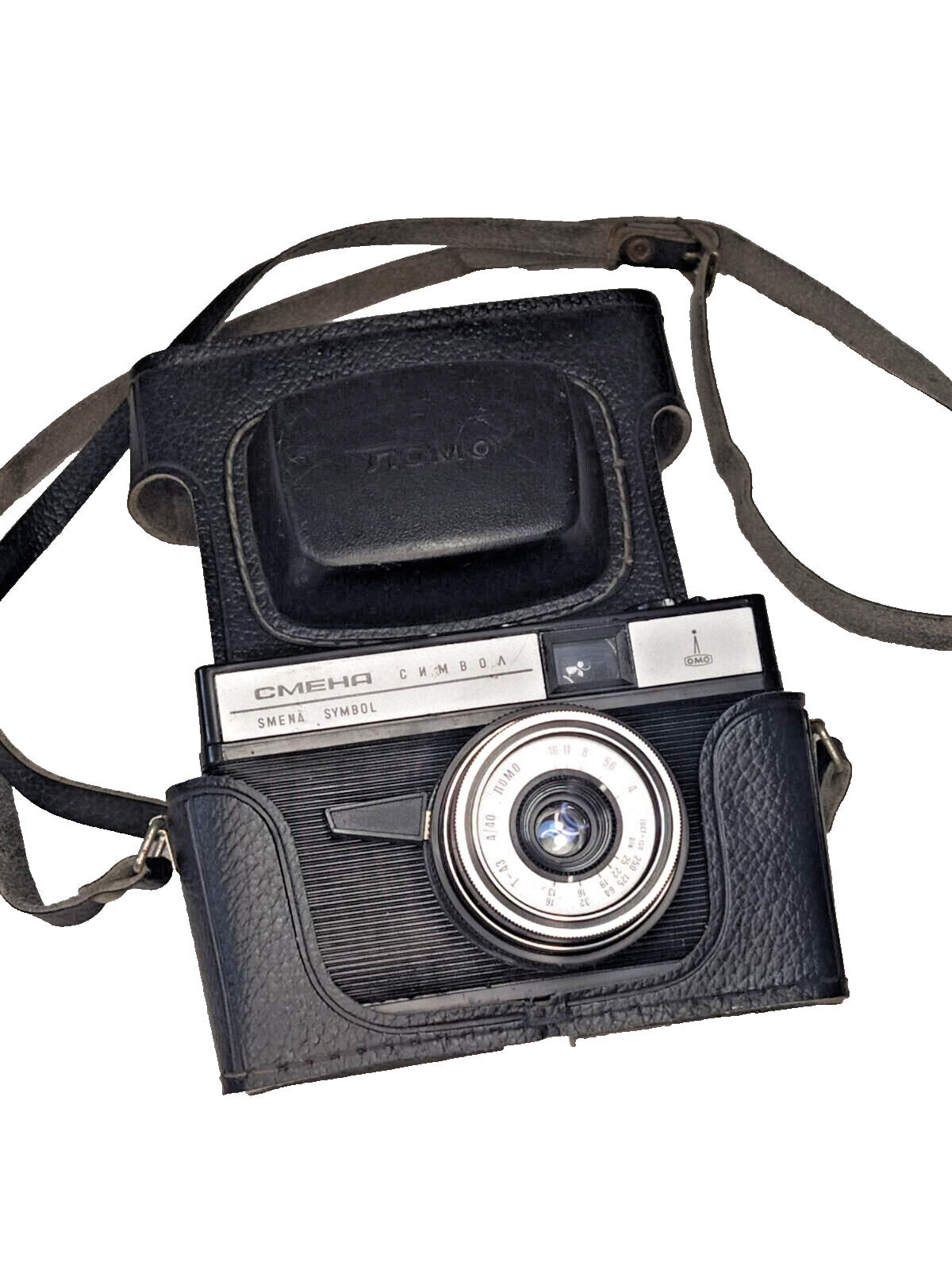 LOMO Smena Symbol Soviet 35mm film camera with T-43 40mm f/4 lens