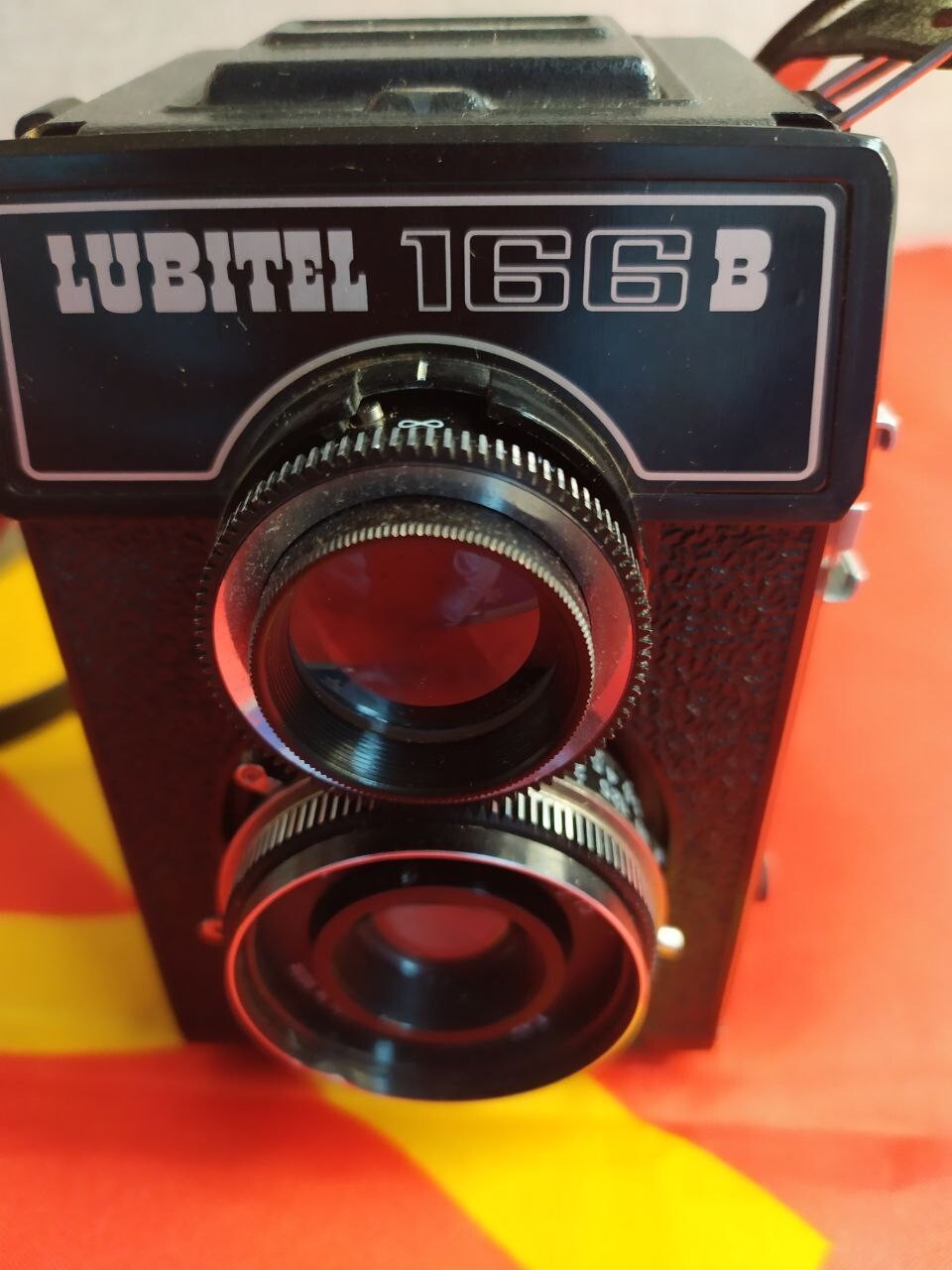 Lubitel 166B Soviet TLR camera by LOMO with T-22 75mm f/4.5 lens