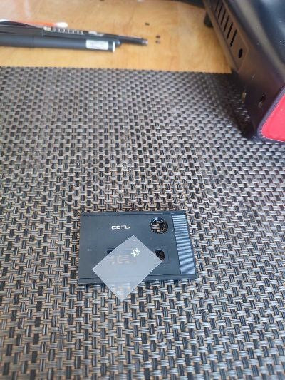 Vintage USSR audio deck with new NOS front panel – detail 13