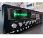 Restored Soviet cassette deck, transport mechanism serviced