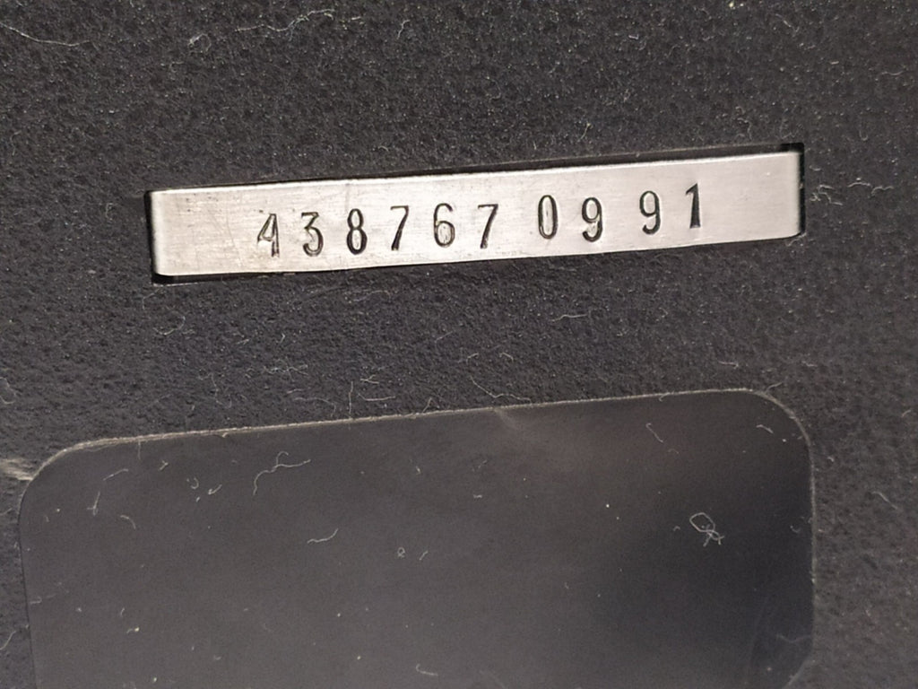 Soviet cassette deck rear panel with DIN connectors – detail 12
