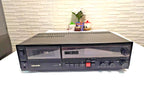 Front panel of the Mayak M-240C-1 with knobs and level meters