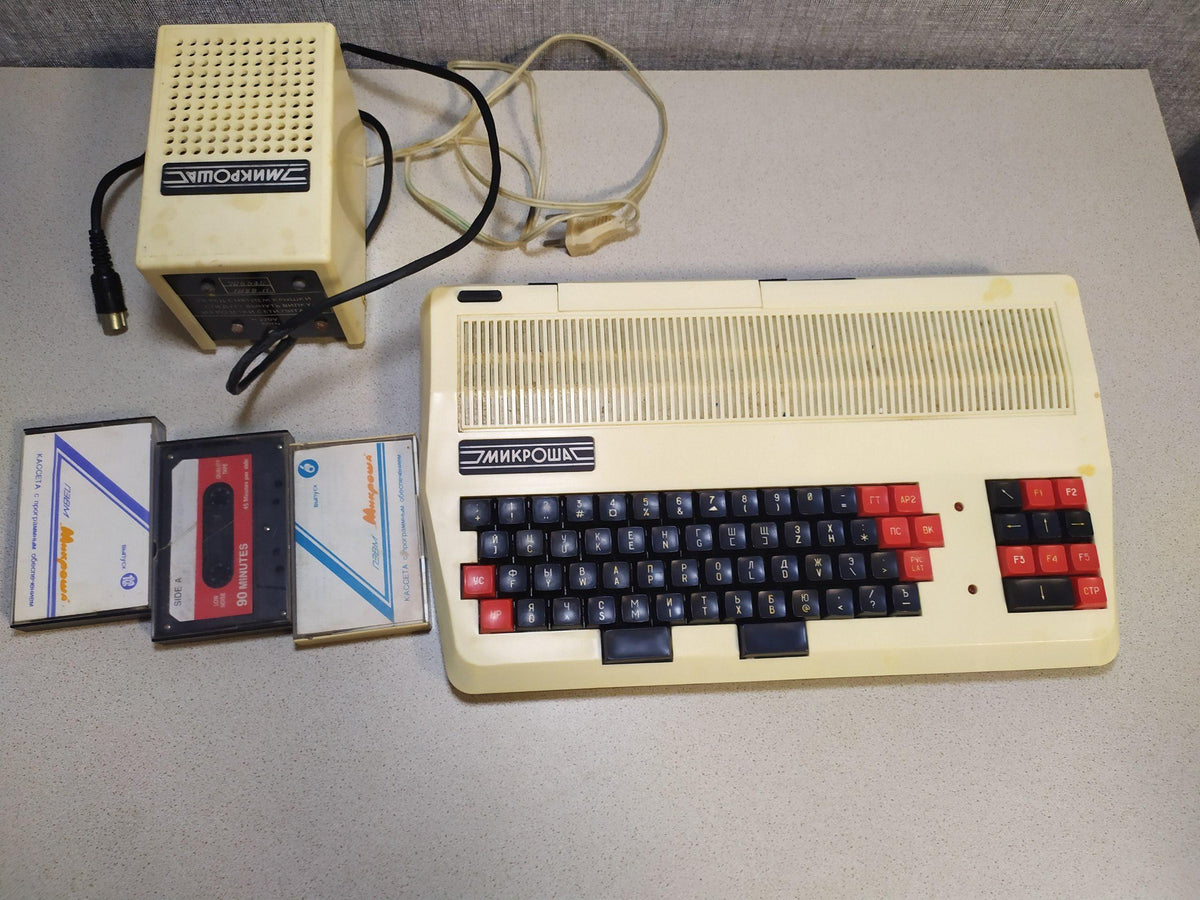 Mikrosha Soviet home computer 1989, photo 3