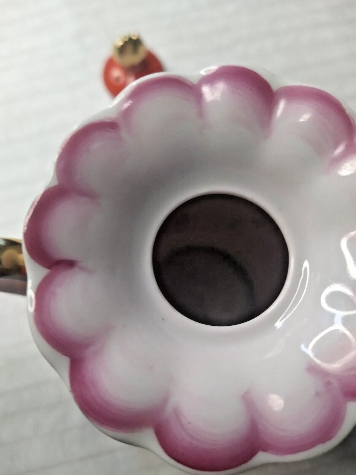 Slavyansk Ceramic Factory mark on the bottom of a Soviet Olympic teapot – detail 7
