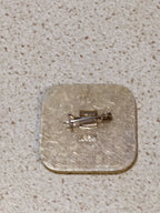 Vintage Soviet Olympic pin with running athlete – detail 5