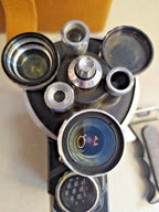 Neva-2 camera body, black textured finish with chrome accents