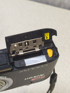 Digital camera for parts with wrist strap attached