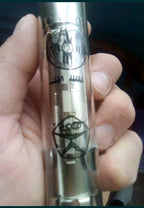 Vintage USSR vidicon tube with Nalchik Katod Plant logo and OTK stamp