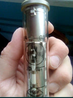 Soviet quality mark pentagram with CCCP on a television camera tube