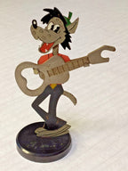 Vintage barware Wolf figure from the Soviet cartoon Nu, Pogodi!