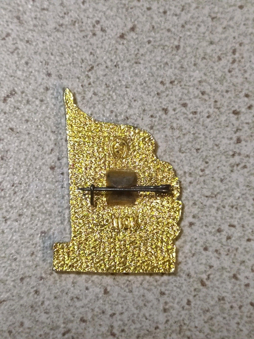 Vintage USSR 60th anniversary badge, front view – detail 5